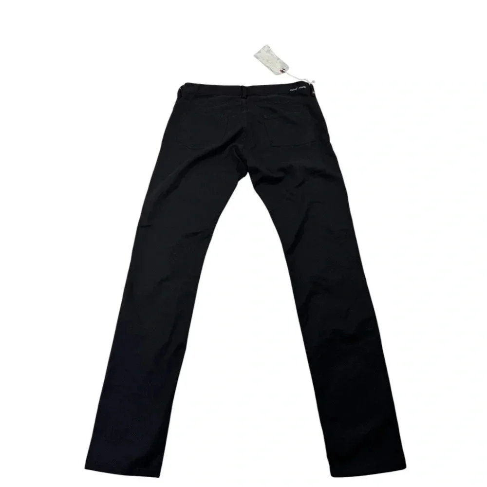 Etienne Marcel Jeans Black Distressed Skinny Denim Biker Moto studs - Picture 7 of 13